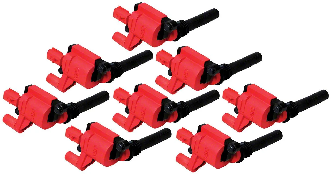 MSD Blaster Coil Packs; Red (03-05 5.7L RAM 2500)
