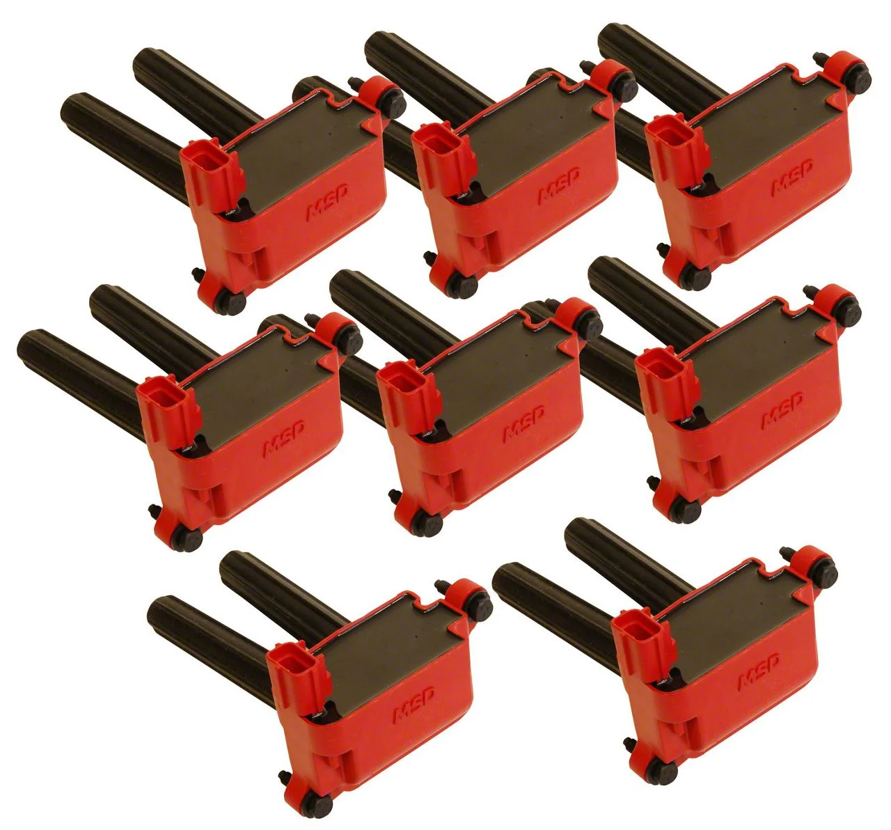 MSD Blaster Coil Packs; Red (11-26 5.7L, 6.4L RAM 3500)