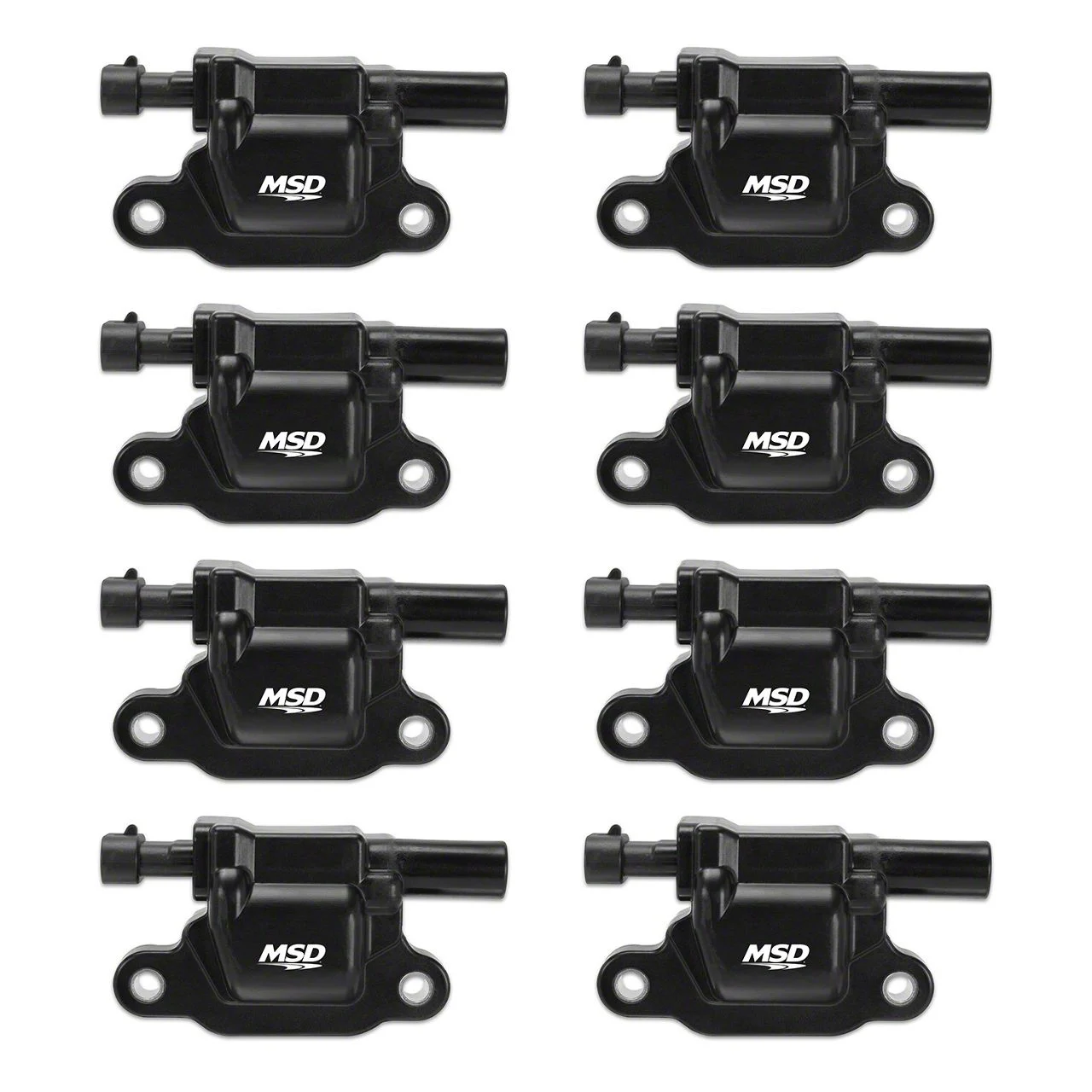 MSD Blaster Coil Packs; Black (07-16 6.0L Silverado 2500 HD)