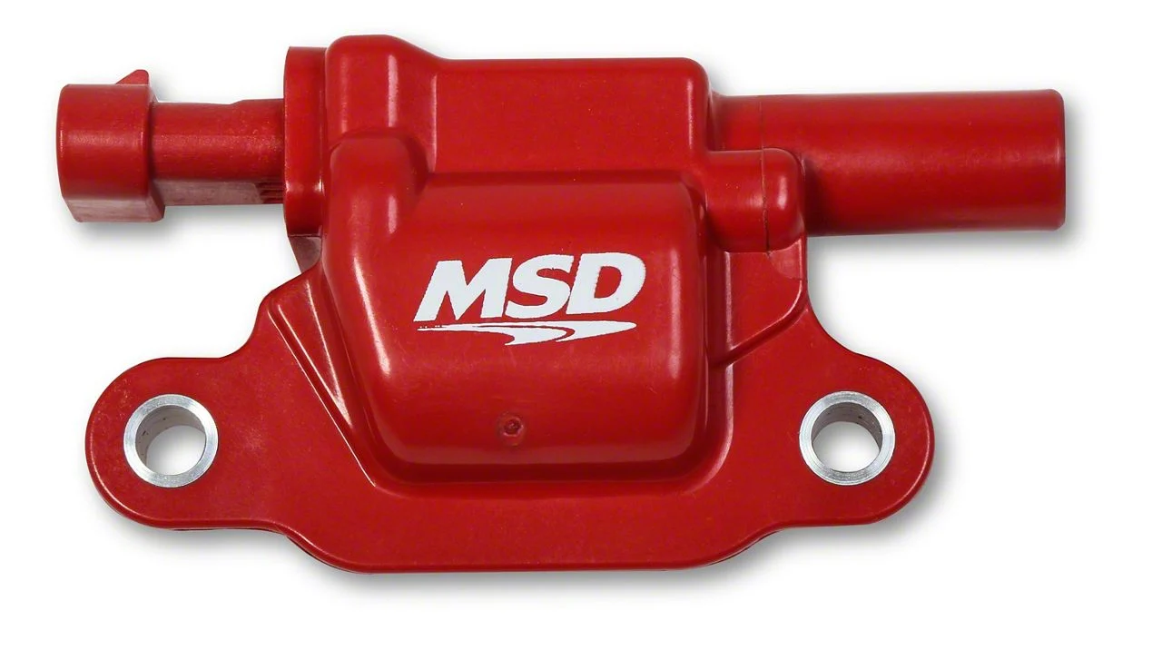 MSD Blaster Coil Pack; Red (15-20 Tahoe)