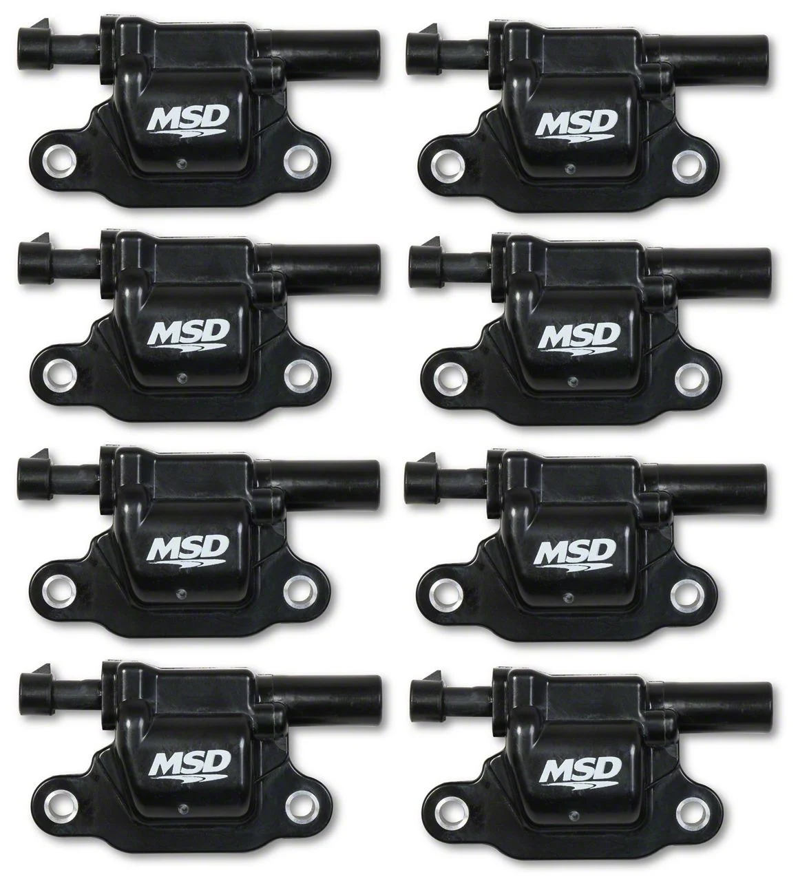MSD Blaster Coil Packs; Black (15-20 Tahoe)