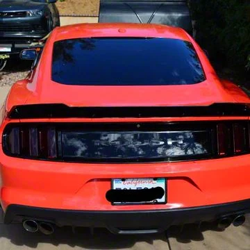 1-Piece Wicker Bill; Standard (15-23 Mustang w/ Roush Rear Spoiler)