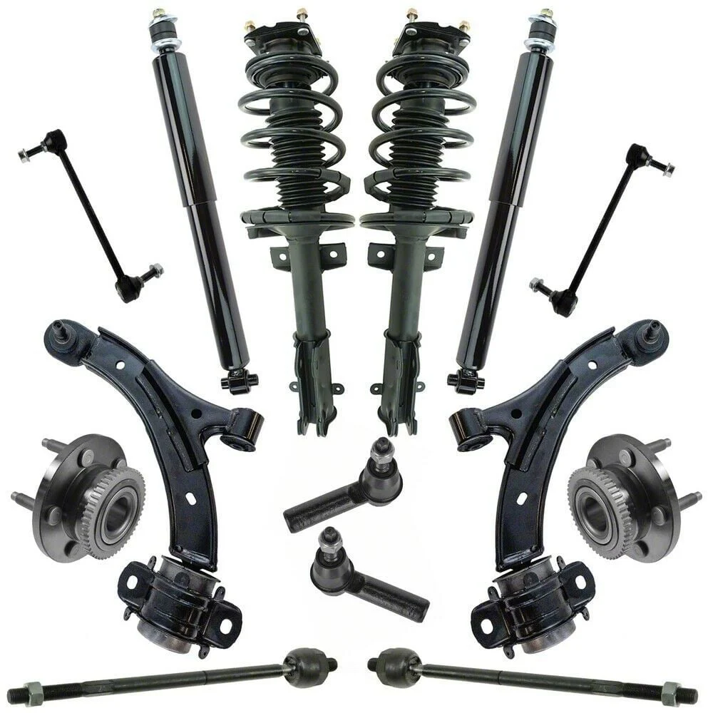 14-Piece Steering, Suspension and Drivetrain Kit (11-14 Mustang GT, V6)