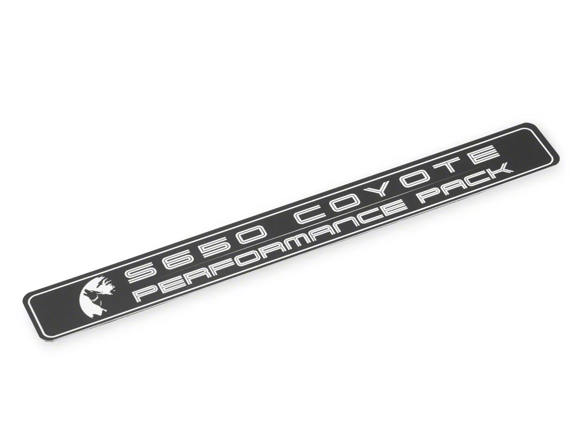 Aluminum Strut Tower Plate; Moon S650 Coyote Performance Pack (24-26 Mustang GT, Dark Horse)
