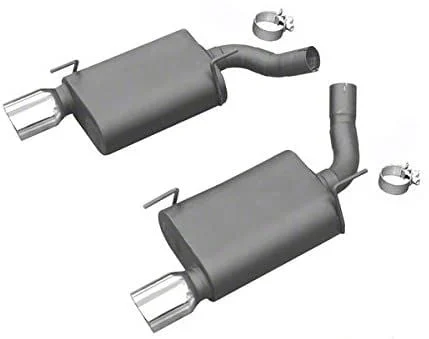 Axle-Back Exhaust with Polished Tips (05-10 Mustang GT)
