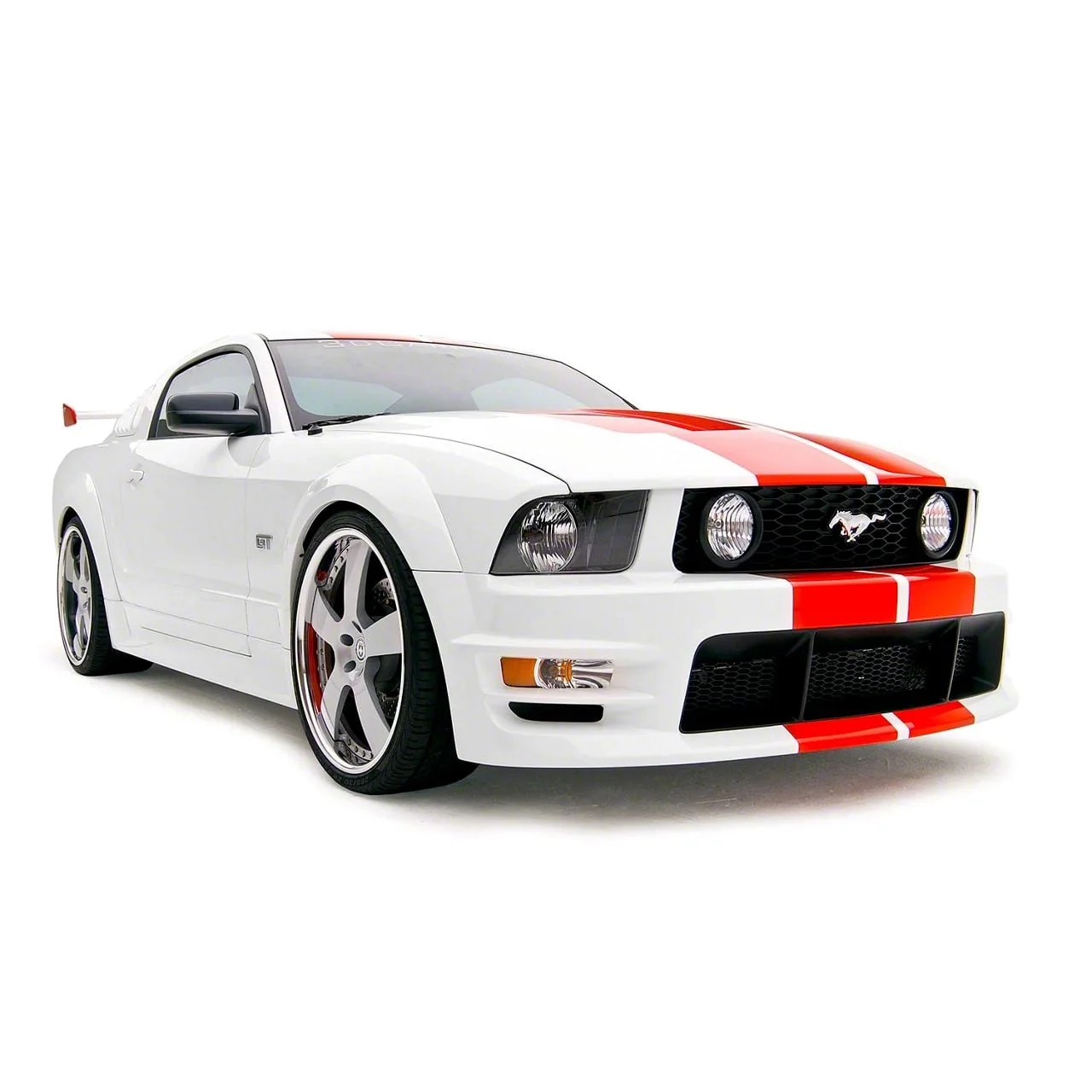 Boy Racer Body Kit; Unpainted (05-09 Mustang GT)