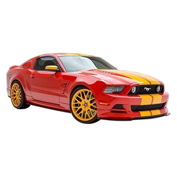 Boy Racer Body Kit; Unpainted (13-14 Mustang GT, V6)
