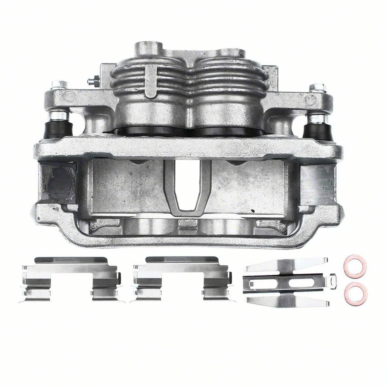Brake Caliper; Front Passenger Side (03-04 Mustang GT, V6)