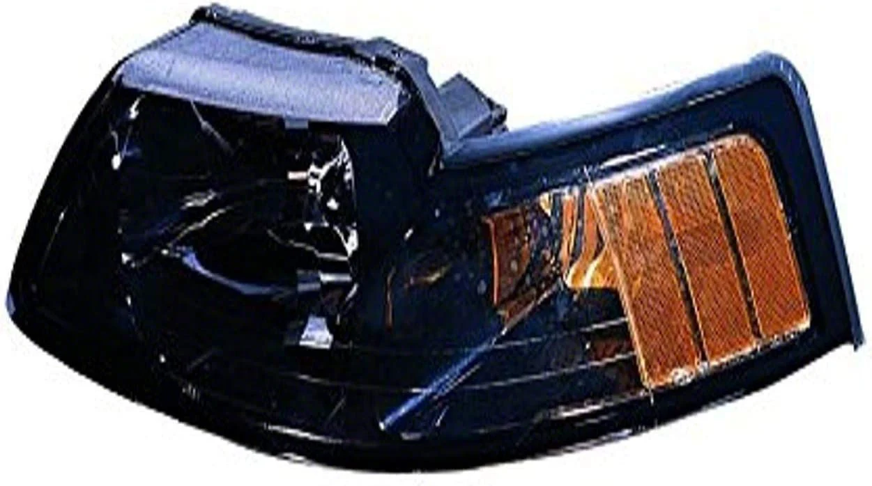 CAPA Replacement Headlight; Driver Side (01-04 Mustang)
