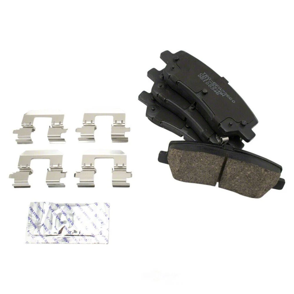 Ceramic Brake Pads; Rear Pair (15-23 Mustang GT, EcoBoost, V6)