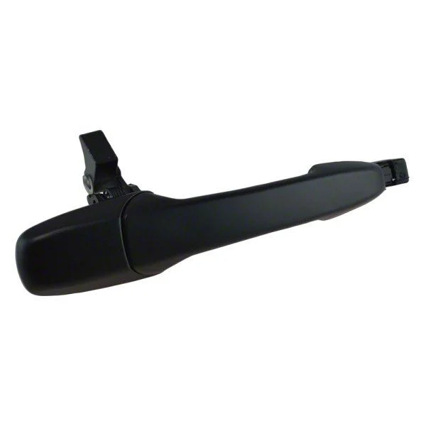 Exterior Door Handle; Passenger Side; Paint to Match Black (05-14 Mustang)