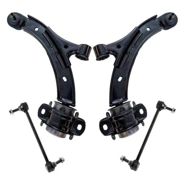 Front Lower Control Arms with Ball Joints and Sway Bar Links (10-14 Mustang)