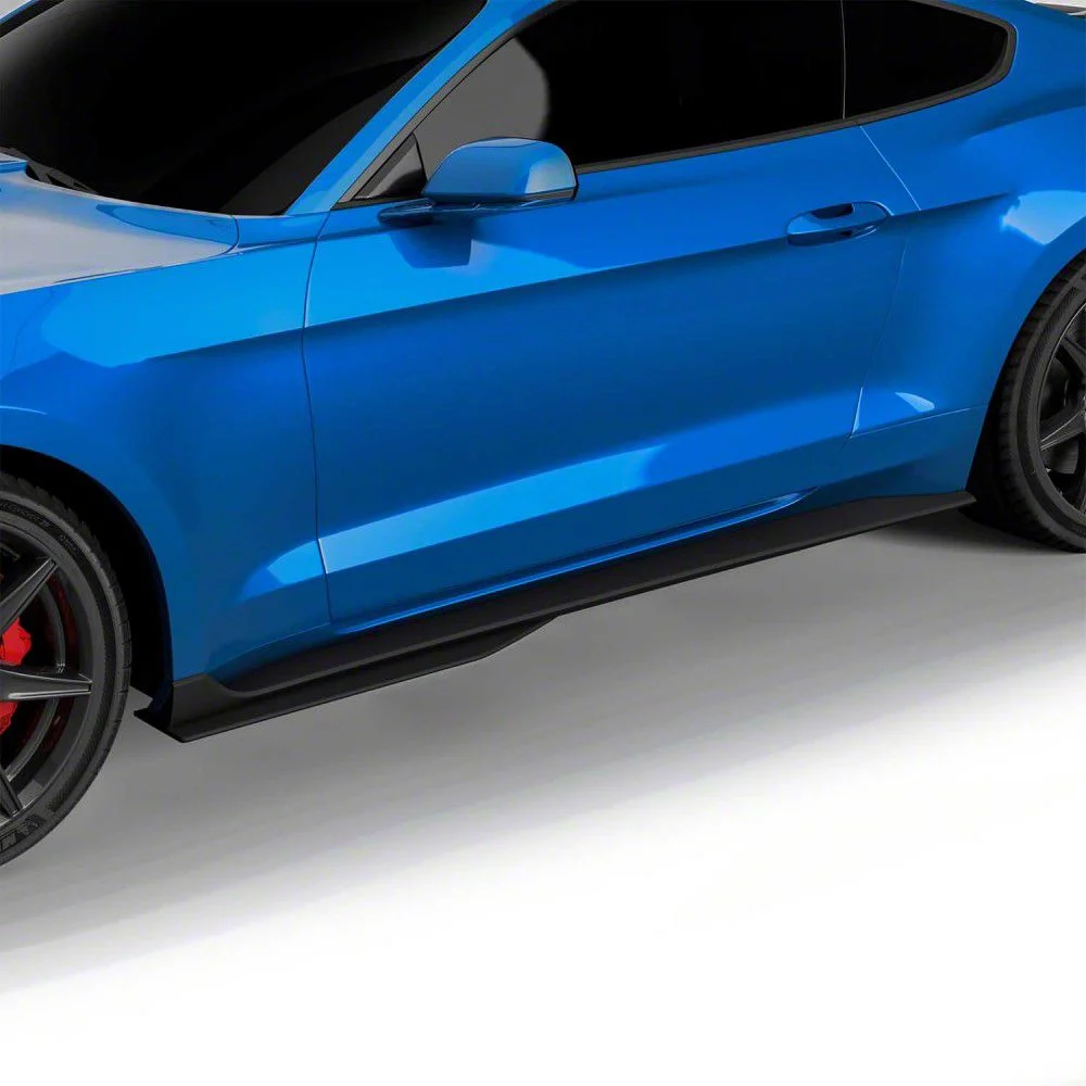 GT500 Style Side Skirt Rocker Panels (15-23 Mustang, Excluding GT500)