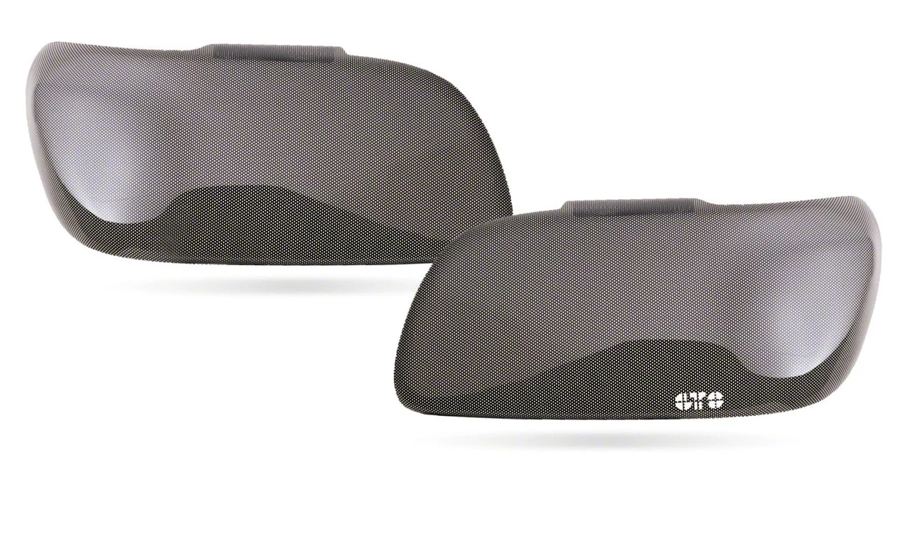Headlight Covers; Carbon Fiber Look (05-09 Mustang GT, V6)