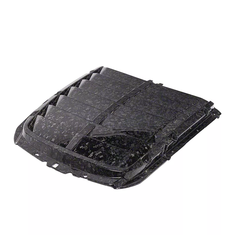 Hood Vent; Forged Carbon Fiber (20-22 Mustang GT500)