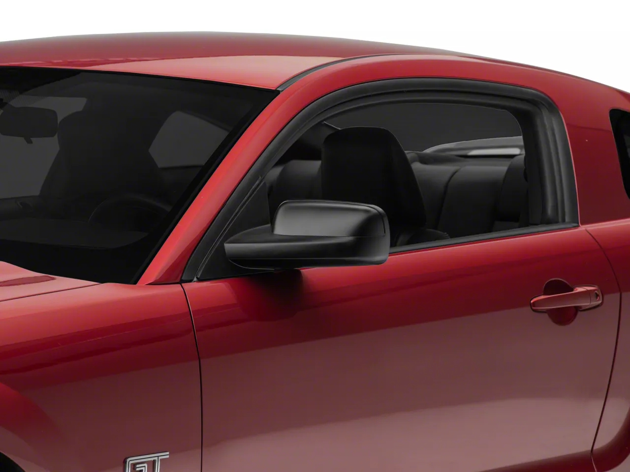 Powered Mirrors; Paint to Match Black (05-09 Mustang)