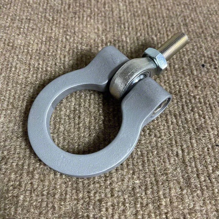 Premium Tow Hook D-Ring; Unpainted