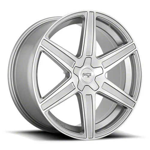 Niche Carina Anthracite and Brushed Tinted Clear Wheel; 20x9; 35mm Offset (05-09 Mustang)