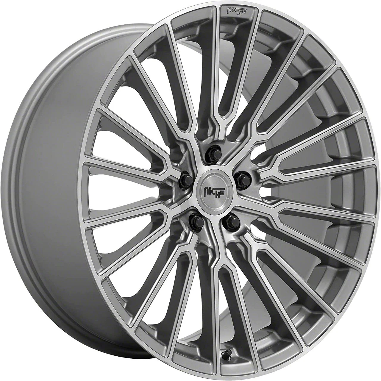 Niche Premio Platinum Wheel; Rear Only; 20x10.5; 20mm Offset (11-23 RWD Charger)