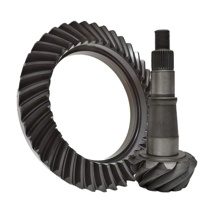 Nitro Gear & Axle AAM 9.25-Inch Front Axle Reverse High Pinion Ring and Pinion Gear Kit; 4.56 Gear Ratio (03-18 4WD RAM 3500)