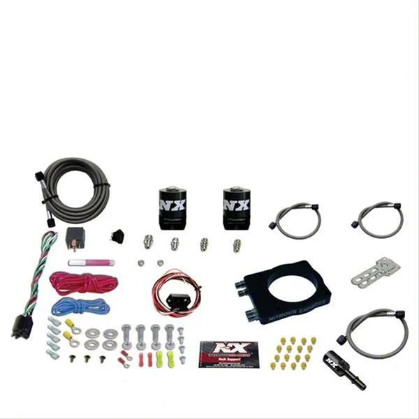 Nitrous Express HEMI Nitrous Plate System; No Bottle (08-23 V8 HEMI Challenger, Excluding 6.2L HEMI)