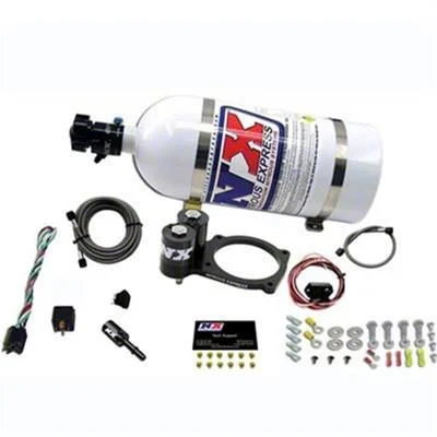 Nitrous Express Nitrous Plate System; 10 lb. Bottle (15-23 6.2L HEMI Challenger)