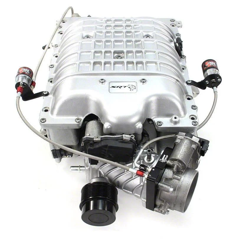 Nitrous Outlet 105mm 6.2L Hemi Plate System; 15 lb. Bottle (15-23 6.2L HEMI Challenger)
