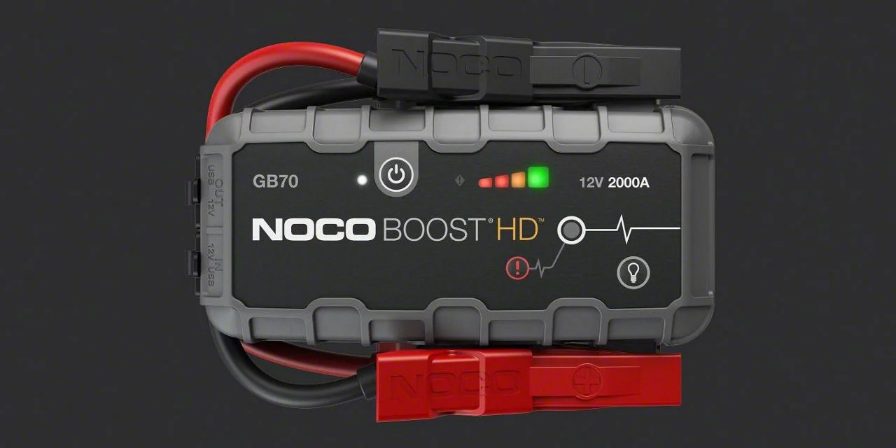 NOCO Boost HD UltraSafe Lithium Jump Starter; 2000-Amp