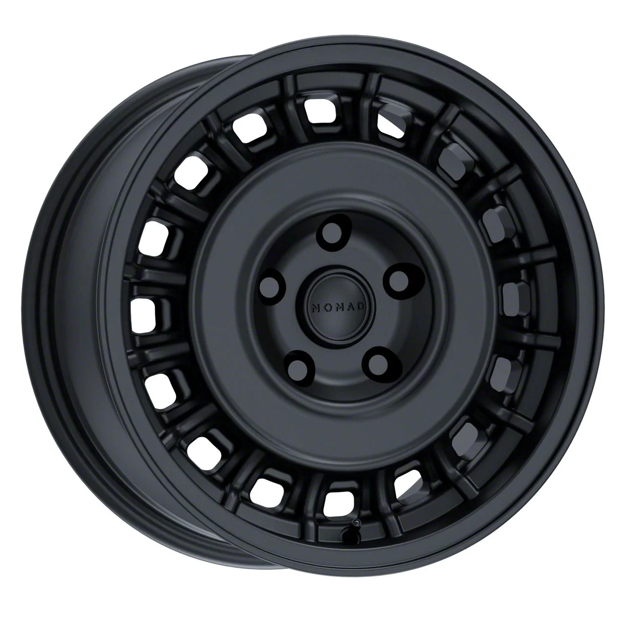 Nomad Wheels Arvo Satin Black 6-Lug Wheel; 17x8.5; 0mm Offset (04-08 F-150)