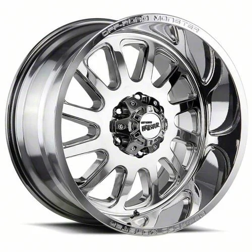 Off-Road Monster M17 Chrome 6-Lug Wheel; 20x10; -19mm Offset (19-23 Ranger)