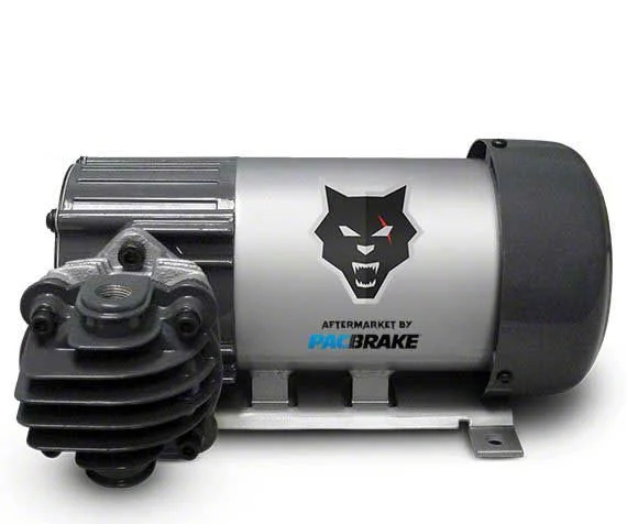 Pacbrake 12V HP625 Series Heavy Duty Air Compressor; Horizontal Pump Head