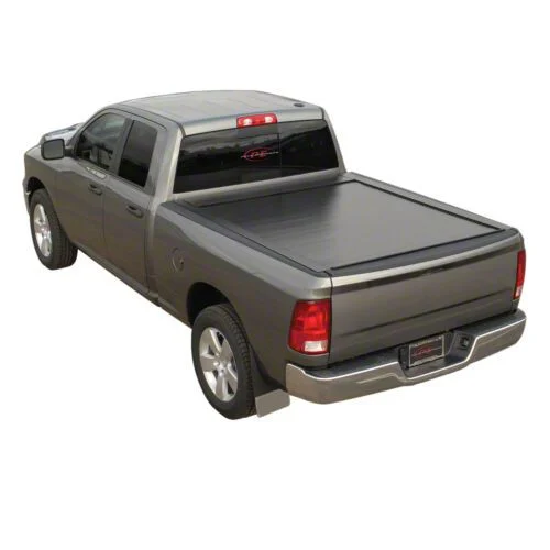 Pace Edwards BedLocker Electric Retractable Bed Cover; Gloss Black (20-26 Sierra 2500 HD w/ 8-Foot Long Box)