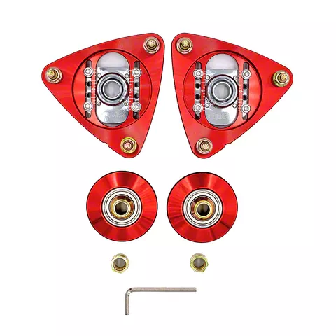 Pedders SportsRyder eXtreme XA Pillow Ball Camber Plates (15-26 Mustang)