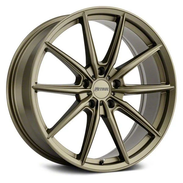 Petrol P4B Matte Bronze Wheel; 18x8; 40mm Offset (21-26 Mustang Mach-E, Excluding GT)