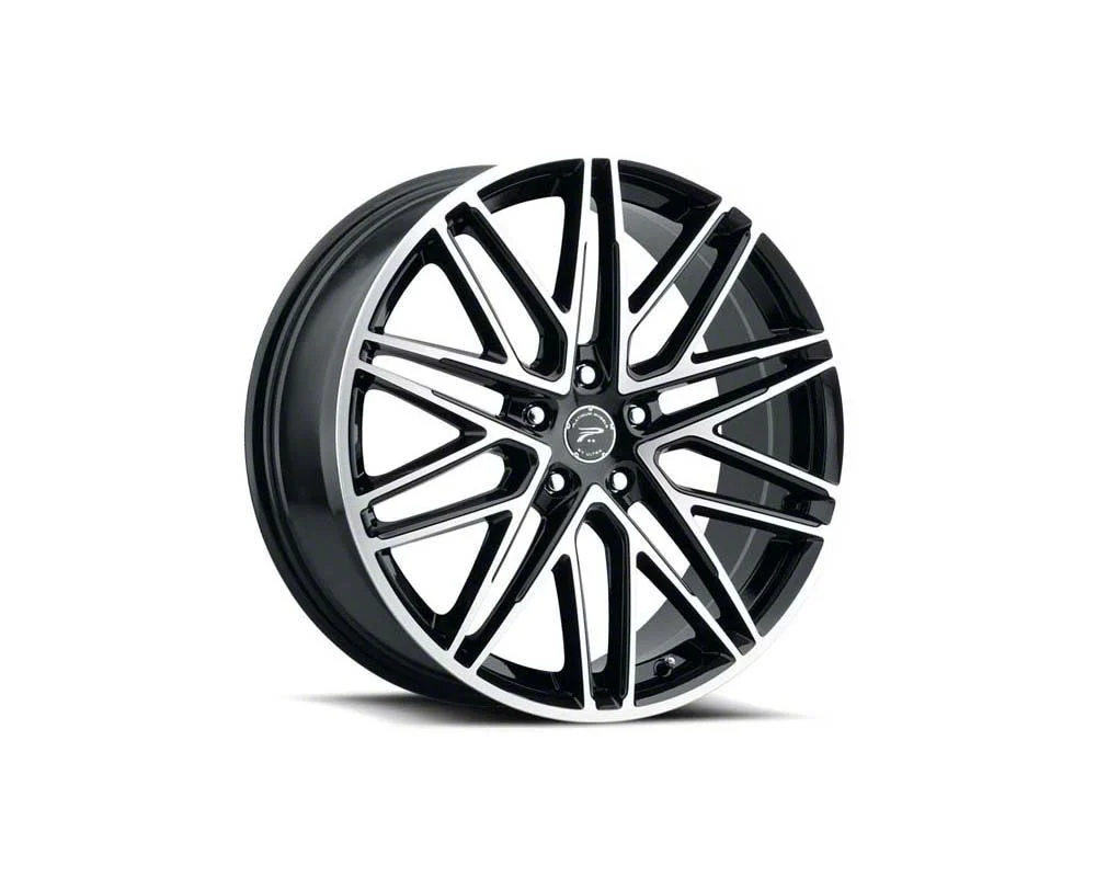Platinum Atonement Gloss Black with Diamond Cut Face Wheel; 20x8.5; 35mm Offset (07-10 AWD Charger)