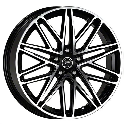 Platinum Atonement Gloss Black with Diamond Cut Face Wheel; 18x8; 35mm Offset (11-23 AWD Charger)