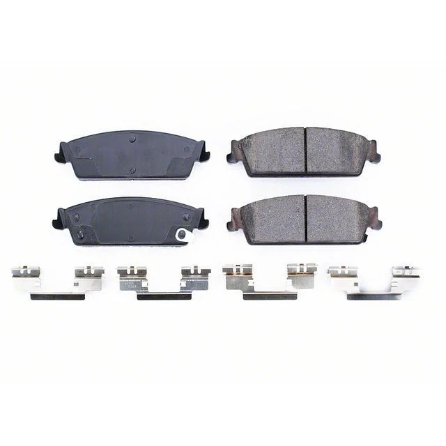 PowerStop Z17 Evolution Plus Clean Ride Ceramic Brake Pads; Rear Pair (07-13 Silverado 1500 w/ Rear Disc Brakes)