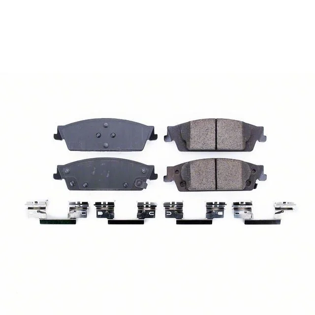 PowerStop Z17 Evolution Plus Clean Ride Ceramic Brake Pads; Rear Pair (14-18 Silverado 1500)