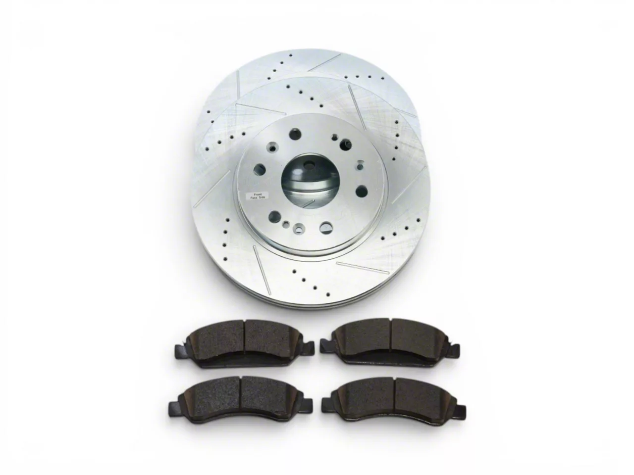 PowerStop Z23 Evolution Sport 6-Lug Brake Rotor and Pad Kit; Front (08-20 Tahoe, Excluding Police)