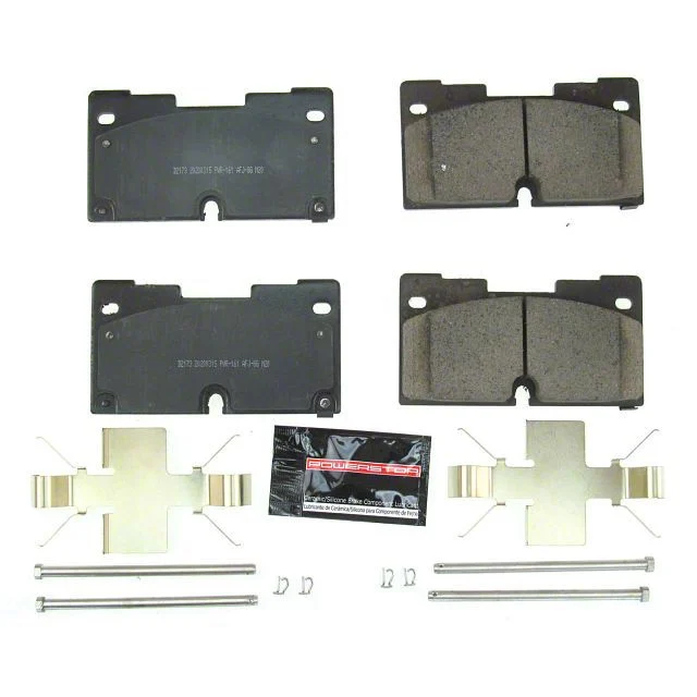 PowerStop Z23 Evolution Sport Carbon-Fiber Ceramic Brake Pads; Front Pair (21-26 Tahoe, Excluding Police)