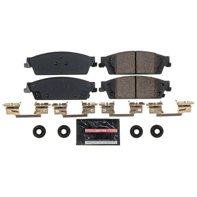 PowerStop Z23 Evolution Sport Carbon-Fiber Ceramic Brake Pads; Rear Pair (15-20 Tahoe)
