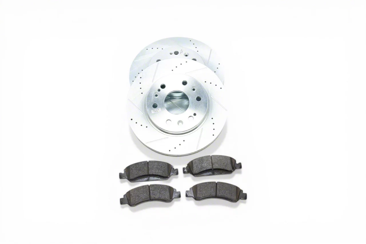 PowerStop Z36 Extreme Truck and Tow 6-Lug Brake Rotor and Pad Kit; Front (08-20 Tahoe, Excluding Police)
