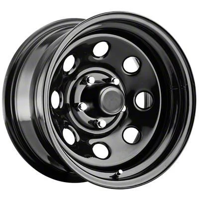 Pro Comp Wheels 97 Series Rock Crawler Gloss Black 6-Lug Wheel; 17x8; -6mm Offset (15-20 Tahoe)