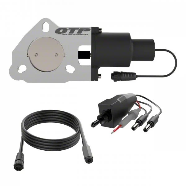 Quick Time Performance 2.50-Inch Electric Exhaust Cutout Valve (Universal; Some Adaptation May Be Required)