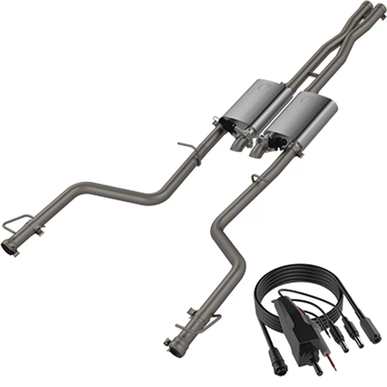 Quick Time Performance Screamer Cat-Back Exhaust (15-23 6.4L HEMI Challenger)