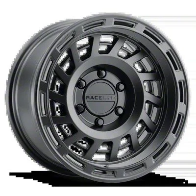 Raceline Halo Satin Black 6-Lug Wheel; 17x8.5; 0mm Offset (07-14 Tahoe)