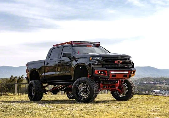 RACKTEC Phantom Series RDS Roof Rack (15-19 Silverado 3500 HD Crew Cab)