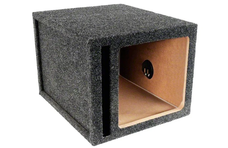 10-Inch Single Vented Subwoofer Enclosure for Kicker L5, L8 (Universal; Some Adaptation May Be Required)
