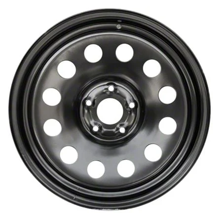 12-Hole Replica Steel Black 5-Lug Wheel; 20x8; 19mm Offset (09-18 RAM 1500)