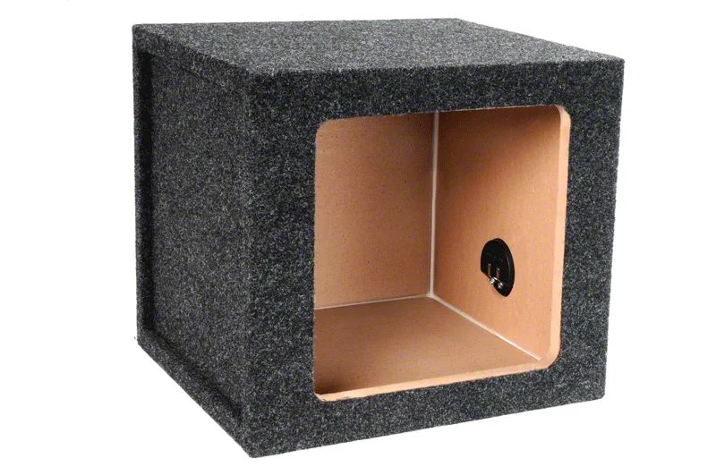12-Inch Single Sealed Subwoofer Enclosure for Kicker L5, L11 (Universal; Some Adaptation May Be Required)